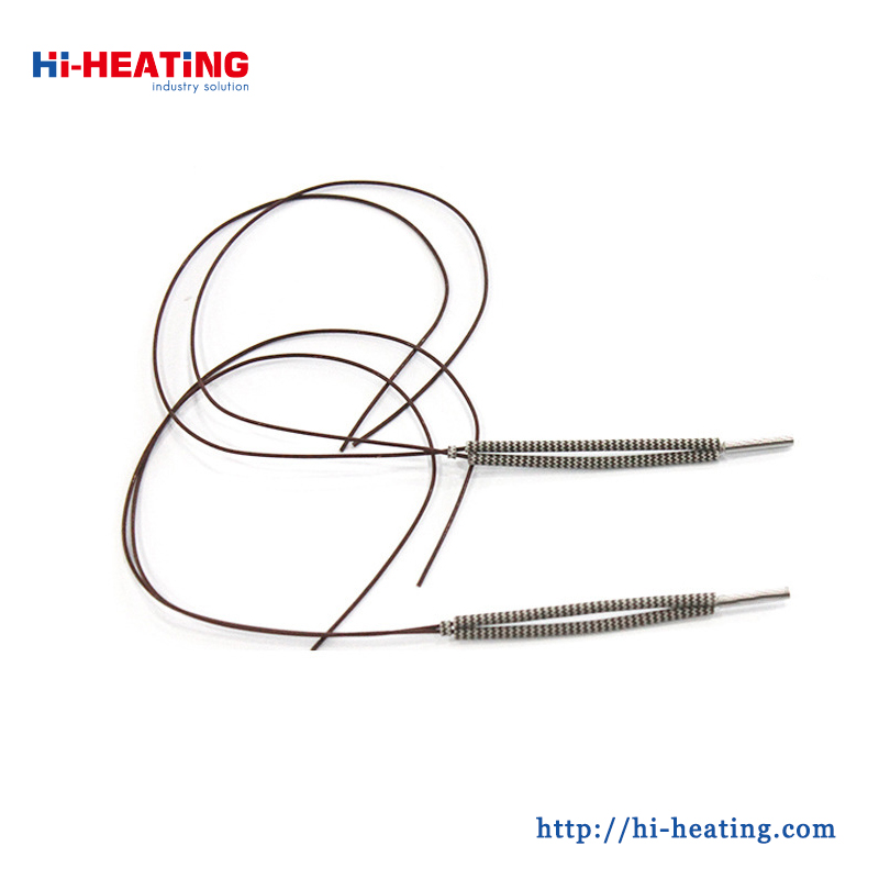 High Quality Teflon Pure Nickel Wire 3mm Single-End Cartridge Heaters