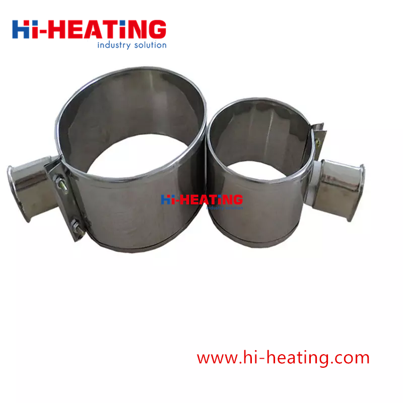 Plug type injection molding electromechanical heater Stainless steel heating ring for extruder