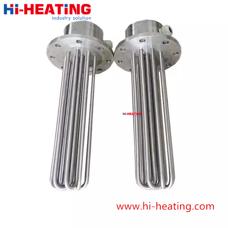 Instant Electric Shower Water Heater Element Customize Marketing Technology Stainless Long Flange heating tube Element