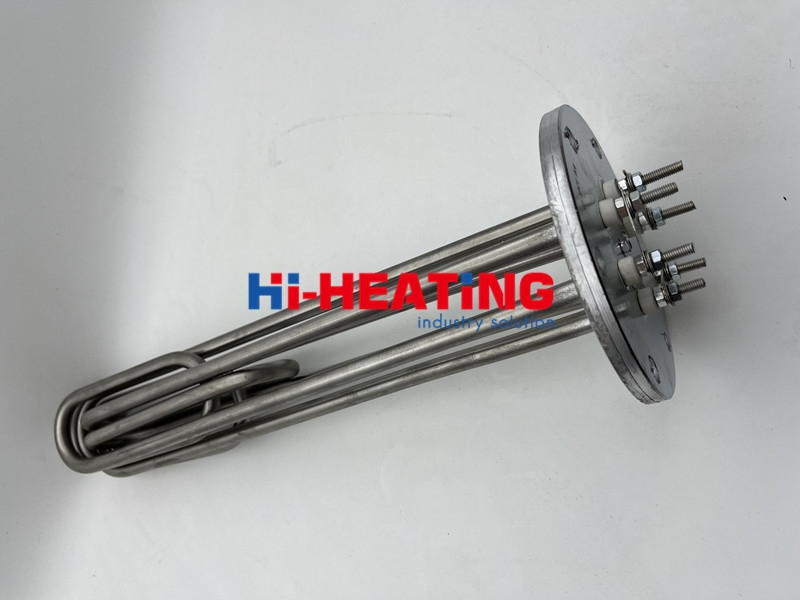 3KW 6kw 9kw 12kw 15kw Industrial electric resistance screw flange tubular rod water immersion heater