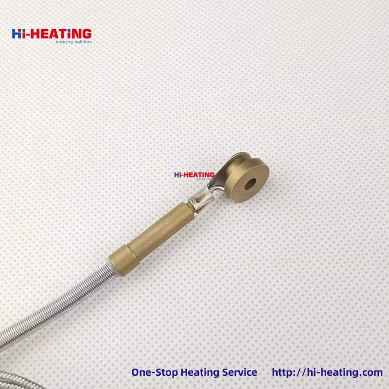 J-type hot runner thermocouple temperature sensing wire button type