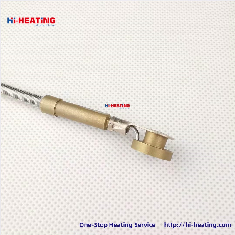 J-type hot runner thermocouple temperature sensing wire button type