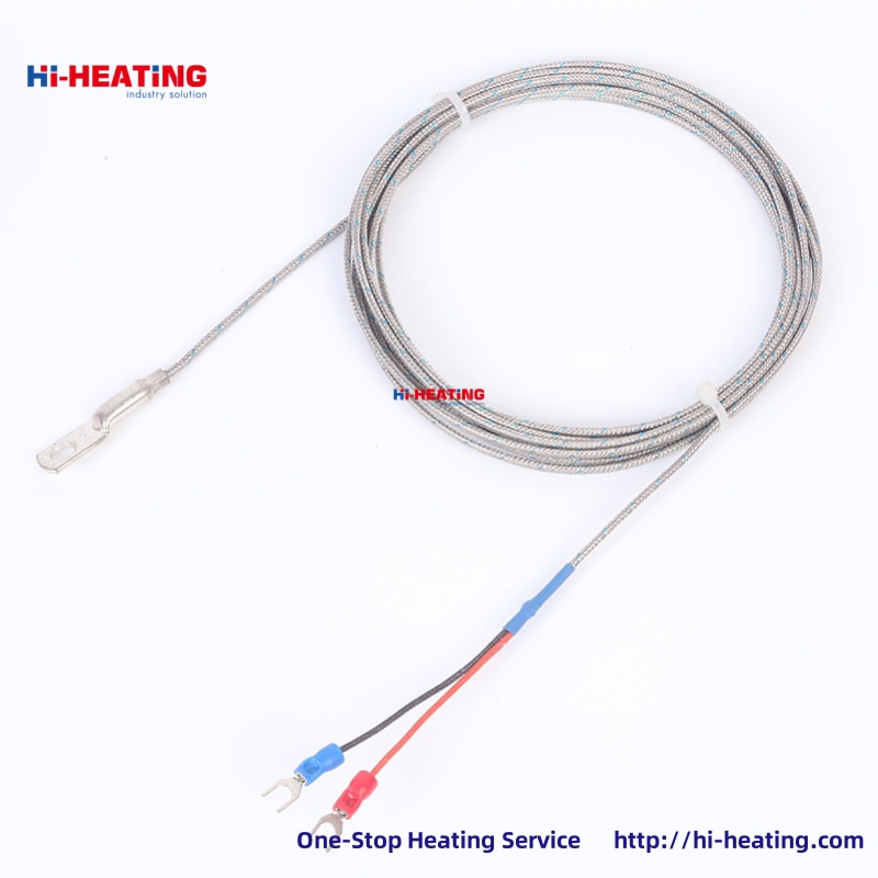 K-type patch grounded thermocouple Pt100 temperature sensor surface end gasket cold pressure nose temperature probe