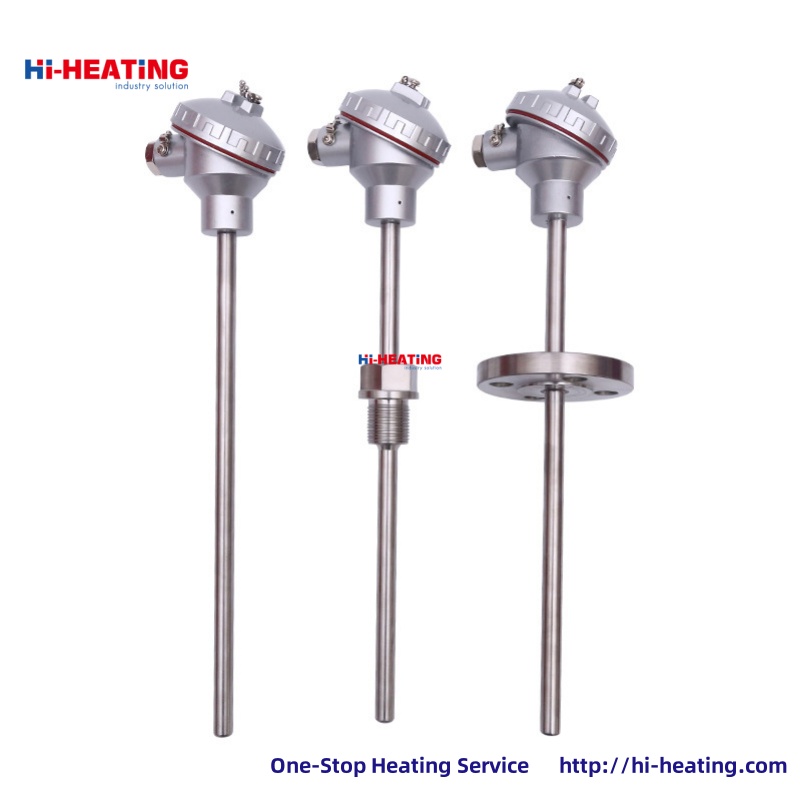 PT100 thermal resistor WZPK-130230 temperature sensor 304 stainless steel temperature measuring rod