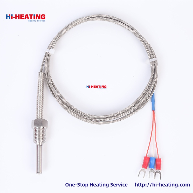 PT100 temperature sensor thermal resistor thread temperature A-level chip temperature control probe