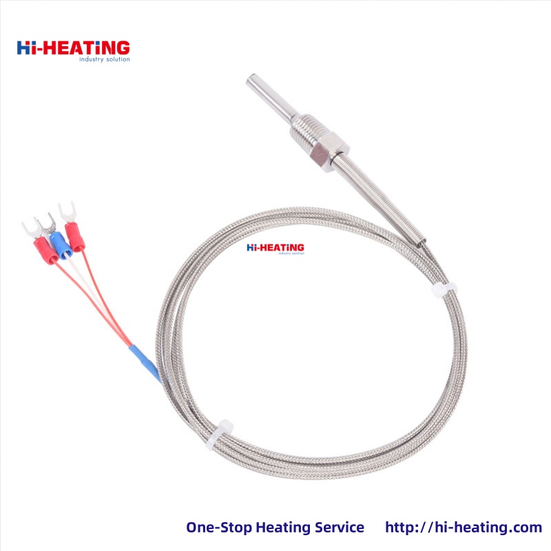 PT100 temperature sensor thermal resistor thread temperature A-level chip temperature control probe