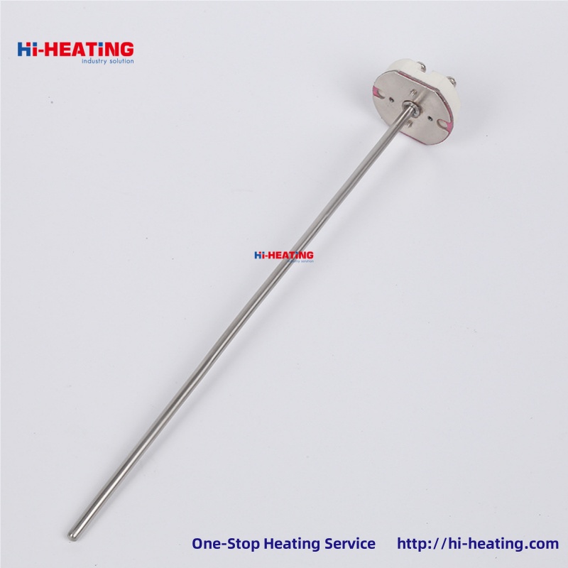 WRNK-010 simple temperature measuring rod bendable armored thermocouple core K type assembled temperature sensor