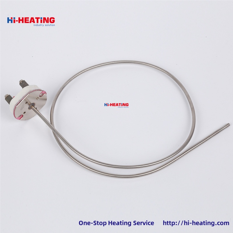 WRNK-010 simple temperature measuring rod bendable armored thermocouple core K type assembled temperature sensor